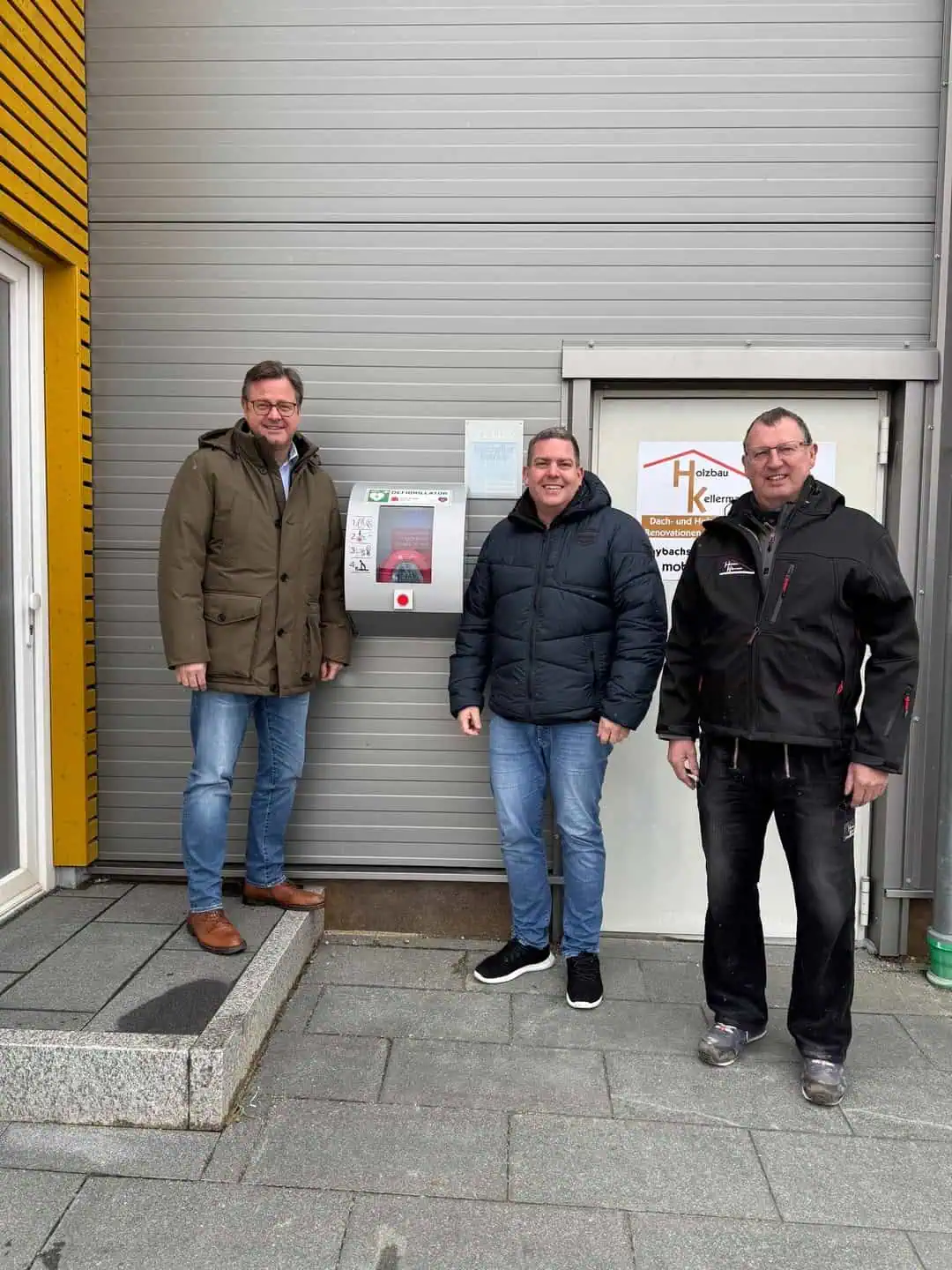 Gewerbeverein Owingen Defibrillator in Owingen Gewerbeverein Owingen Defibrillator in Owingen